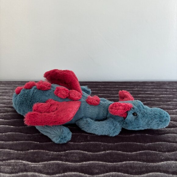 RARE Jellycat Little Dexter Dragon BNWT - Picture 4 of 5